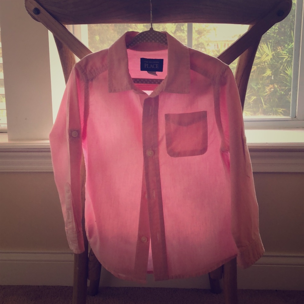 Toddler button down shirt